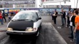The Hoonivan Burns Out Till The Tires Burst